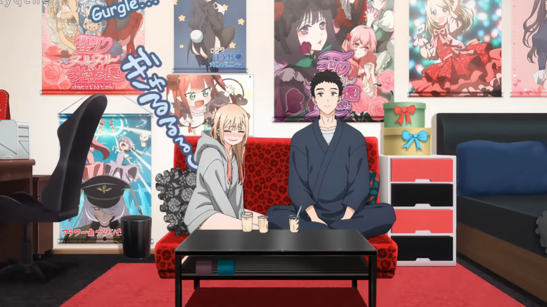 Wakana Gojo and Marin as seen in Anime (Image via CloverWorks)