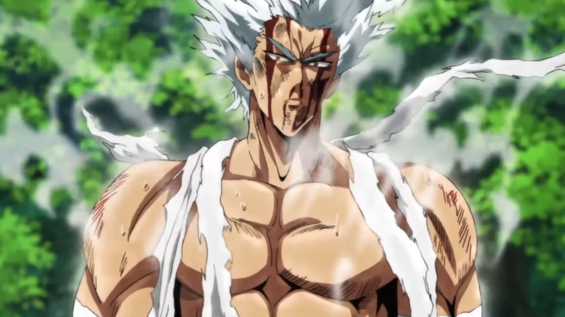 Hero Hunter Garou having Battle IQ like Muichiro Tokia from Demon Slayer