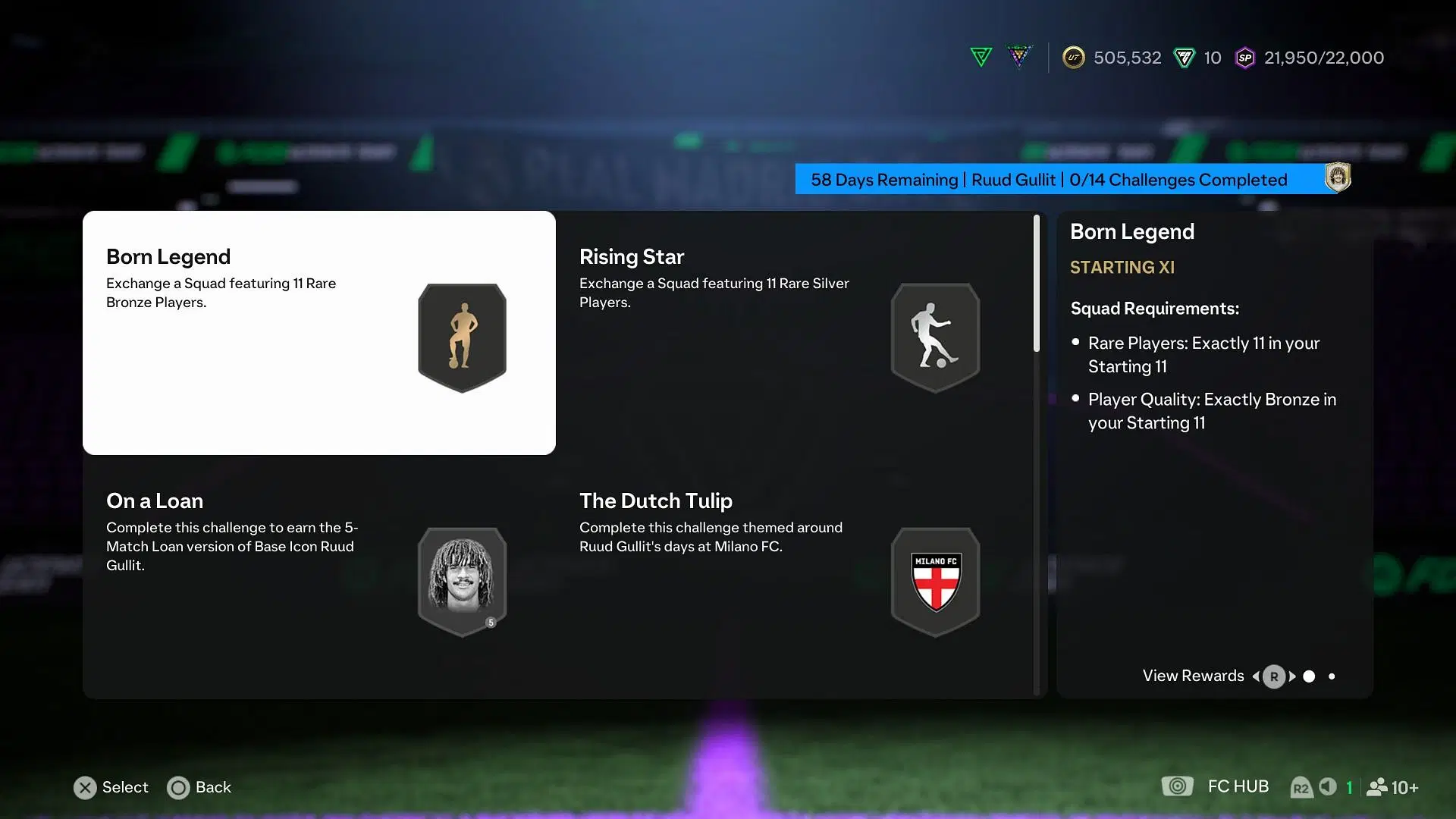 Ruud Gullit Base Icon SBC in EAFC 25