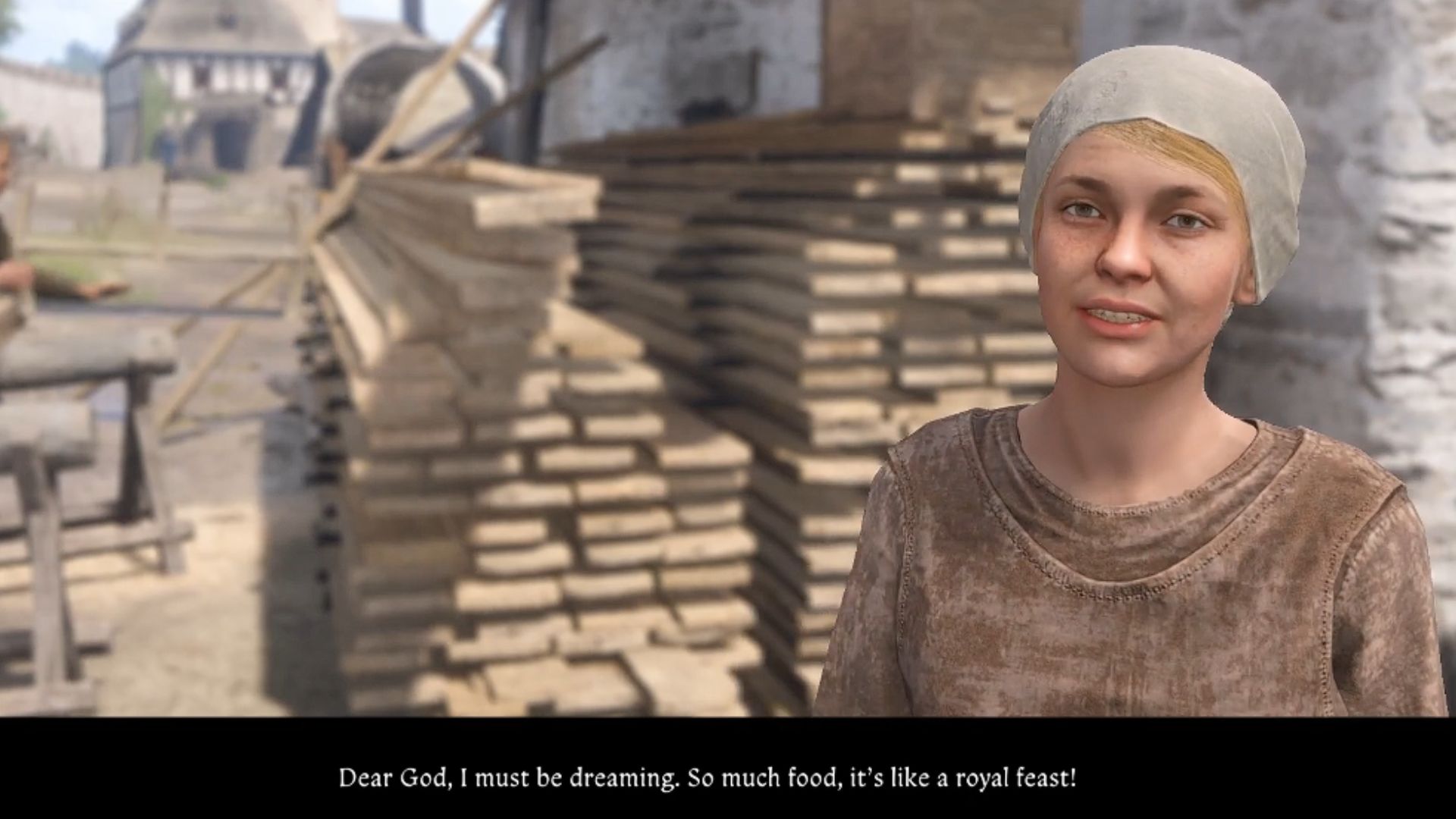 Distribute the food (Source: Deep Silver, Game Guides Channel on YouTube)