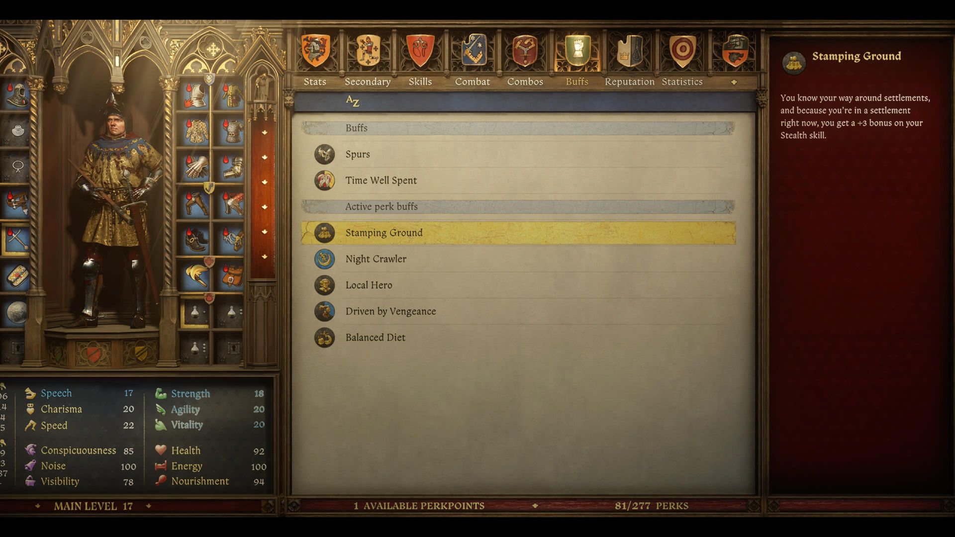 stamping ground buff in kcd2