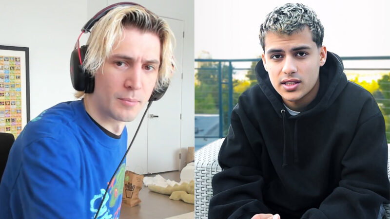 xQc and StableRonaldo in images