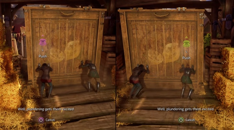 Controller setting Split Fiction