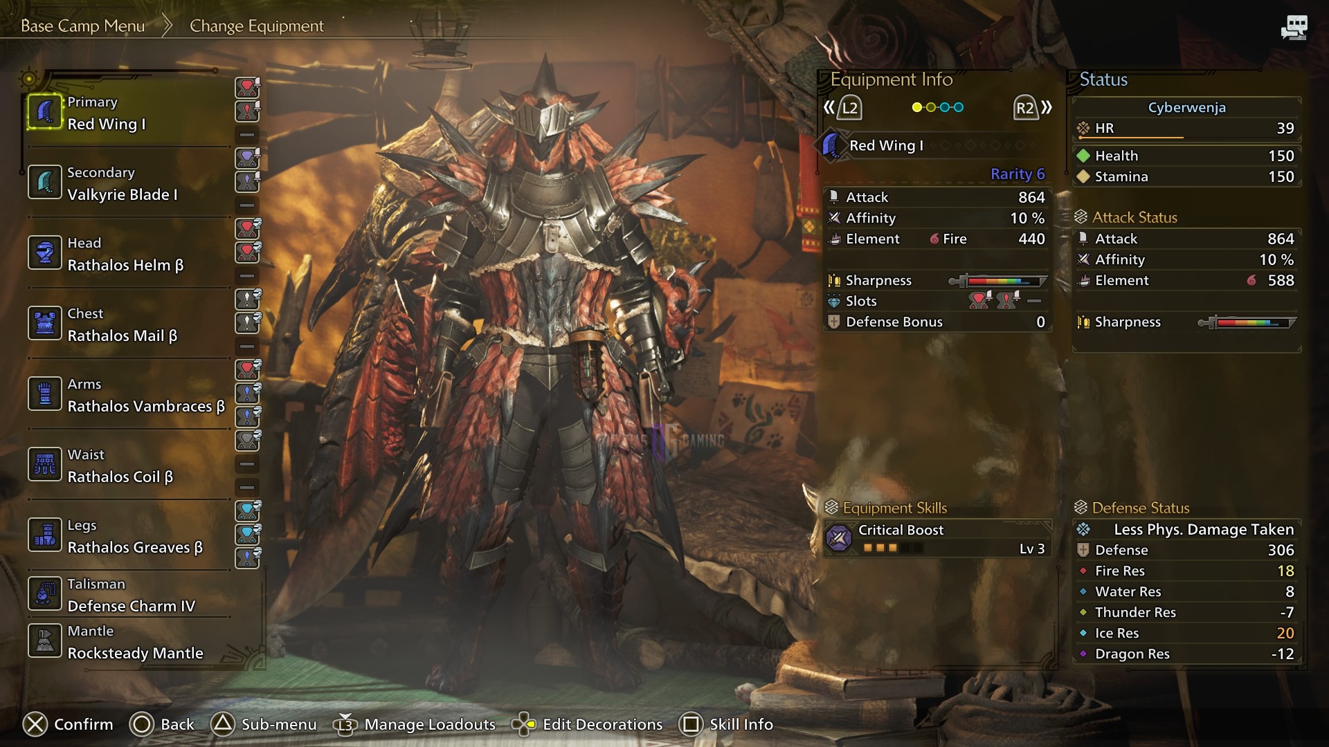 Overview of the Great Sword build (Image via Capcom)
