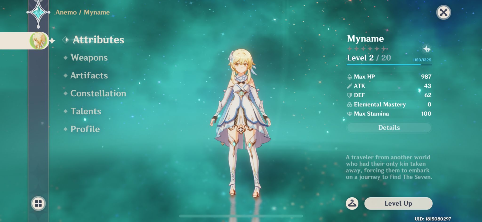 Select Outfit (Image via HoYoverse)