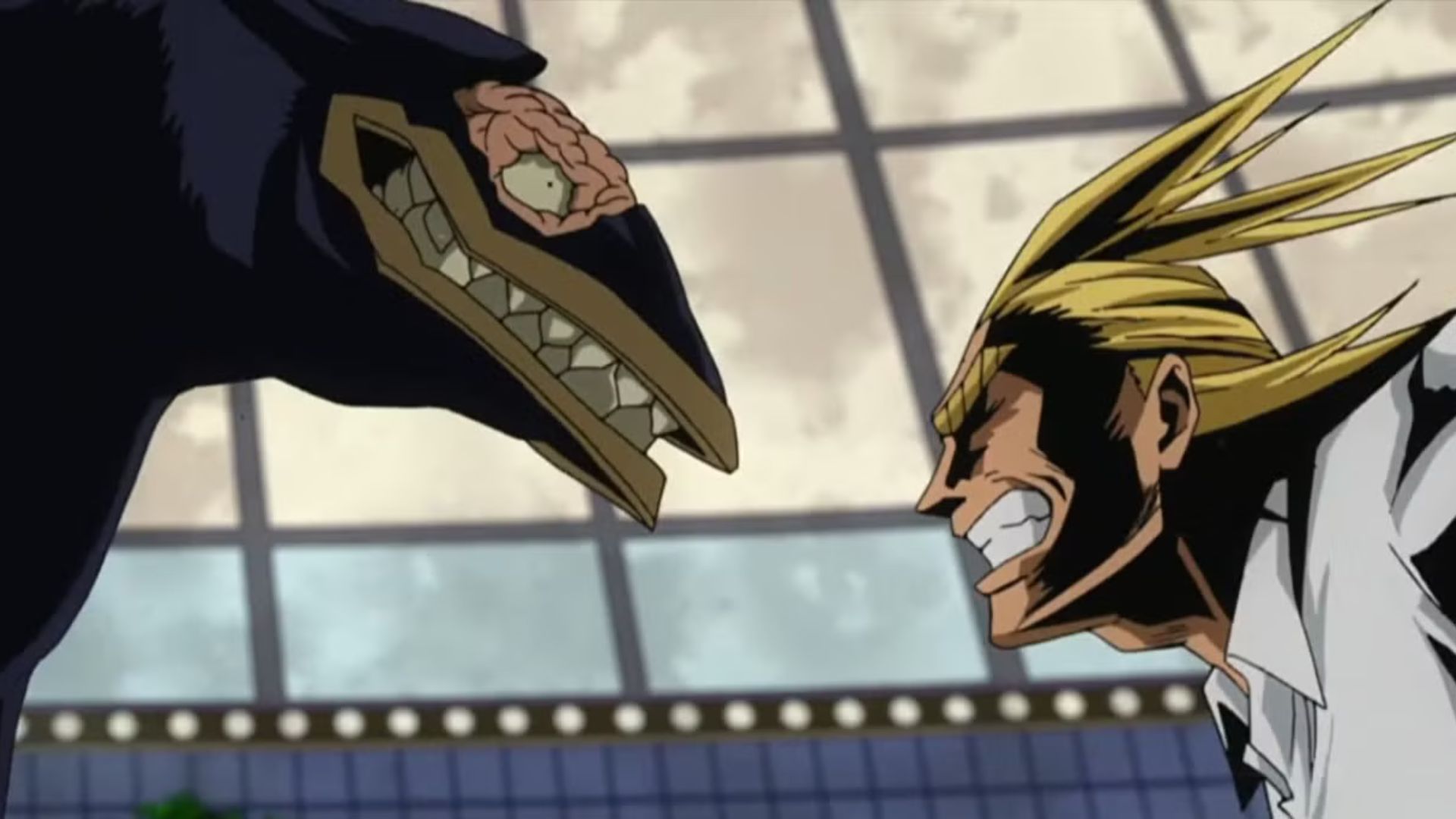 Nomu and All Might