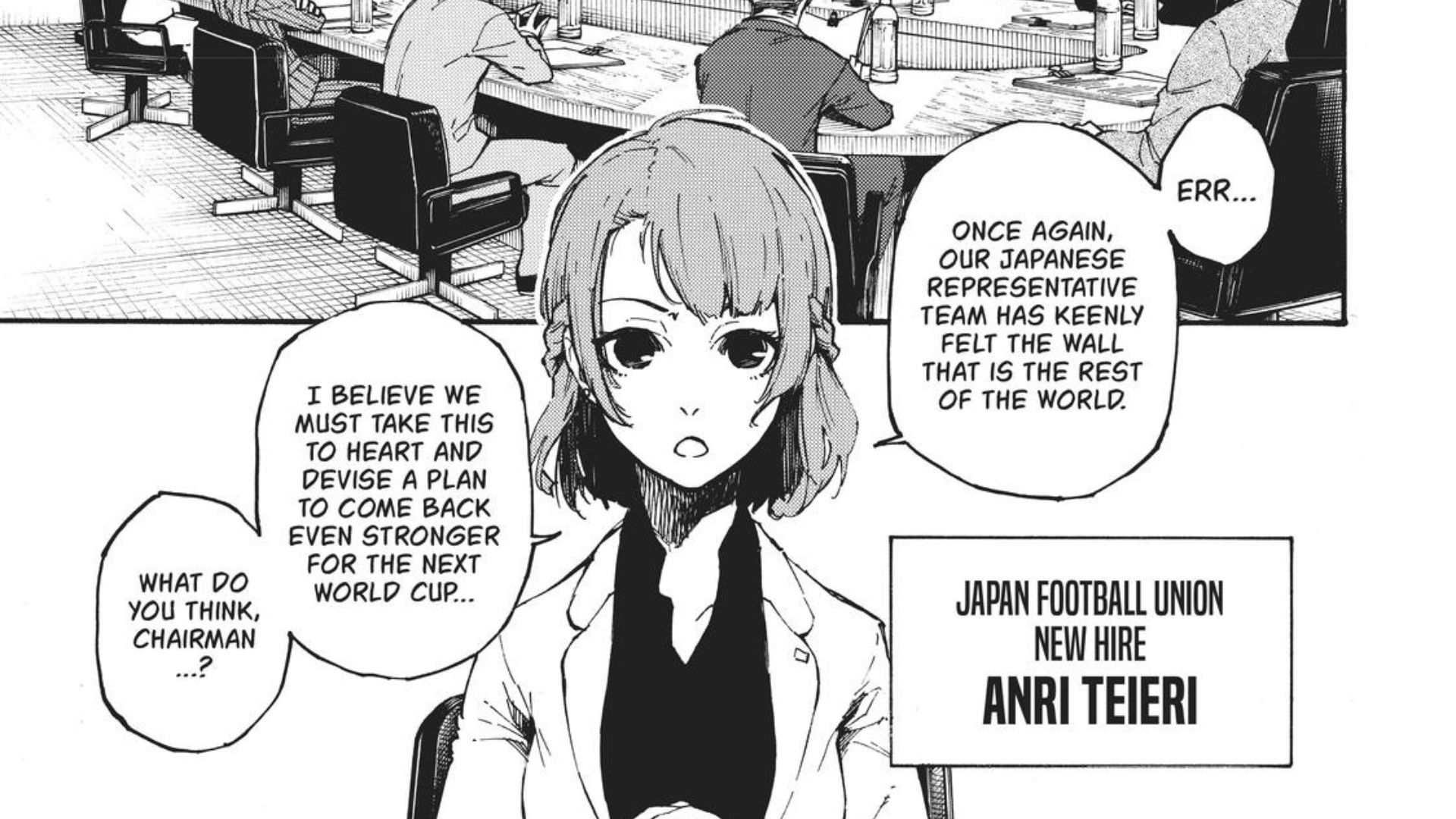 Anri as seen in the manga (Image via Kodansha)