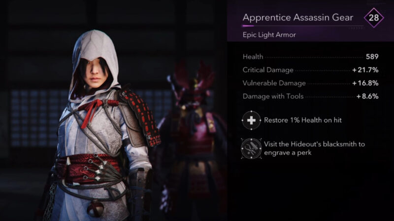 Apprentice Assassin Outfit