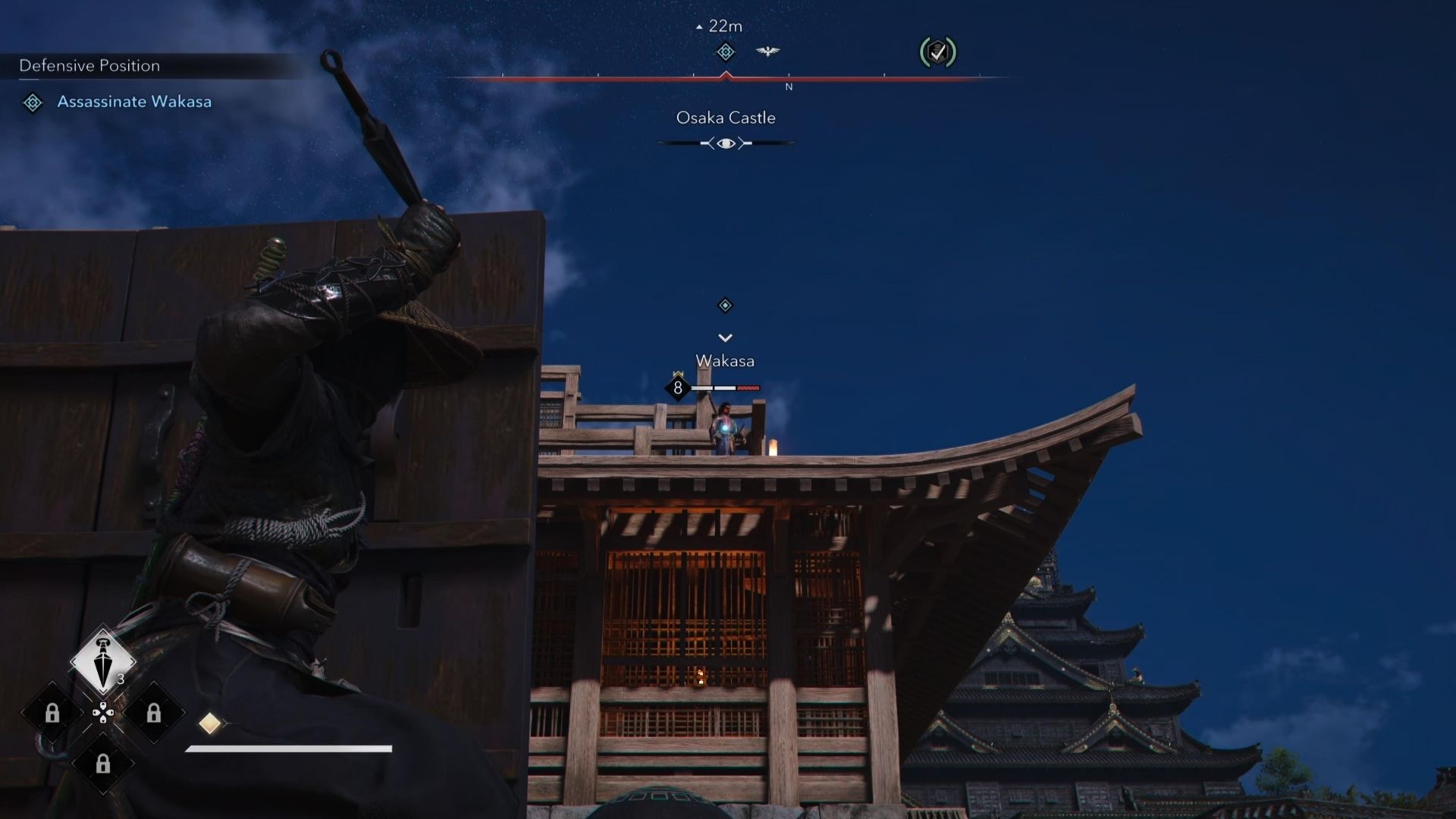 Assassin's Creed Shadows Osaka Castle Guide All Samurai Daisho Location, rewards, and more