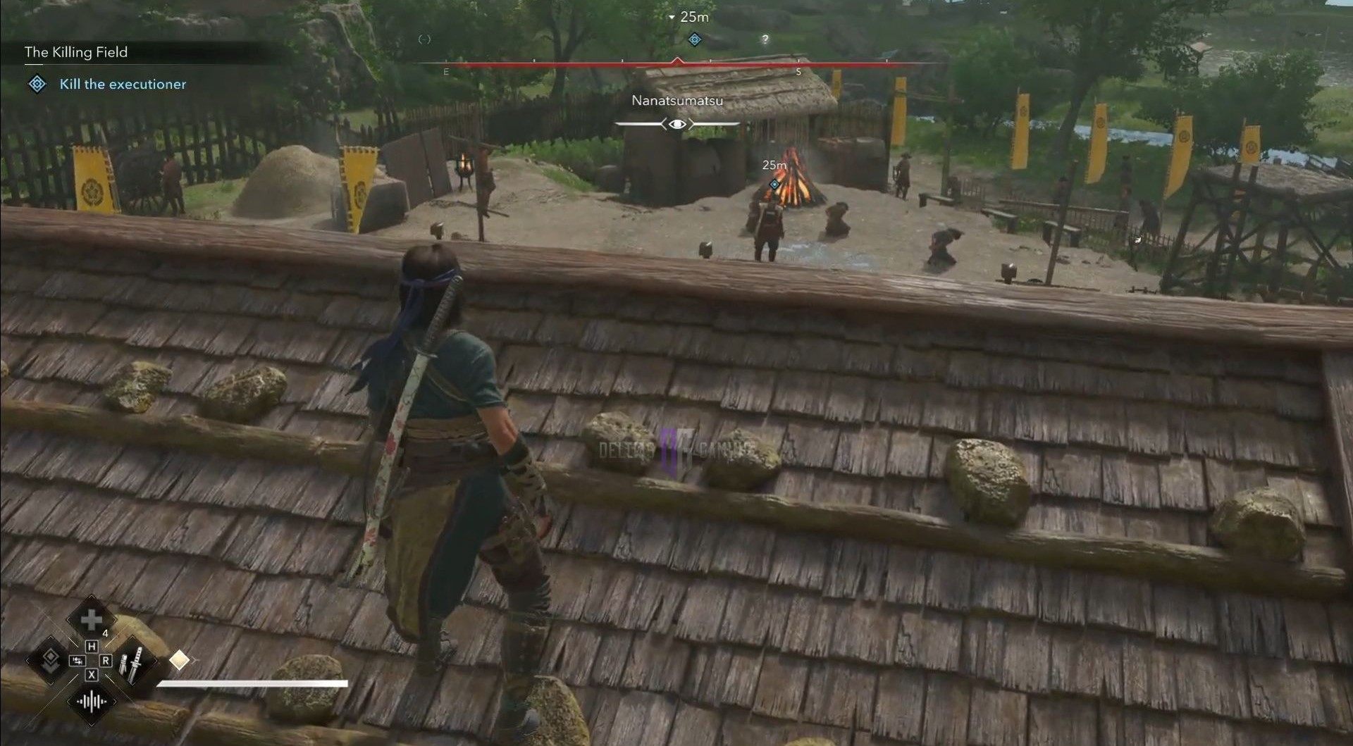 Plan your attack from a vantage point (Image via Delitas Gaming/Ubisoft)