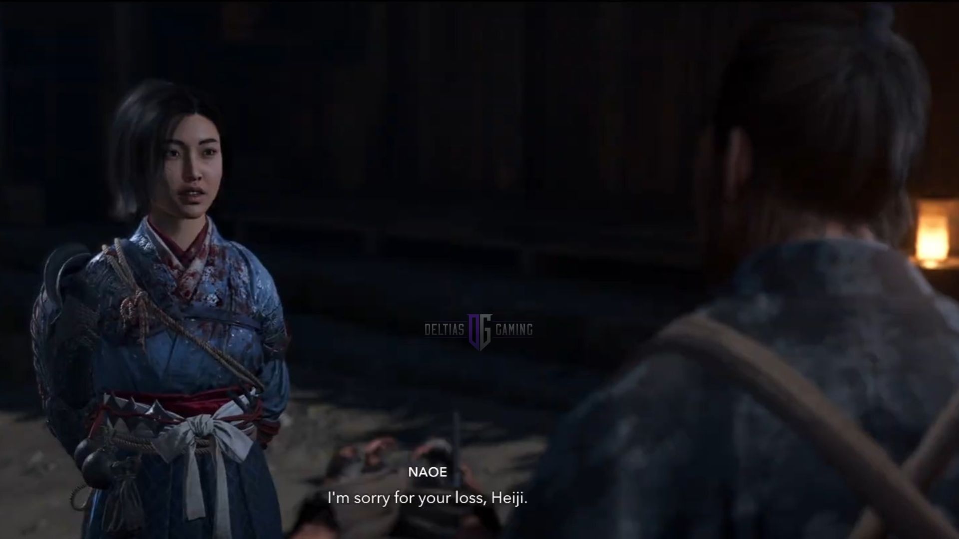 Speaking to Henji (Image via Delitas Gaming/Ubisoft)