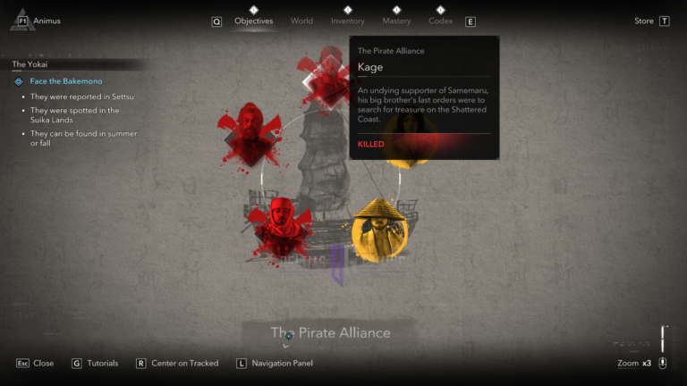 Slay Kage of the Pirate Alliance (Image via Deltia's Gaming and Ubisoft)