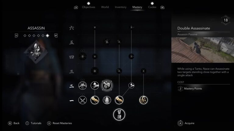 How Does Assassin’s Creed Shadows’ Upgrade System Work? Mastery Trees ...