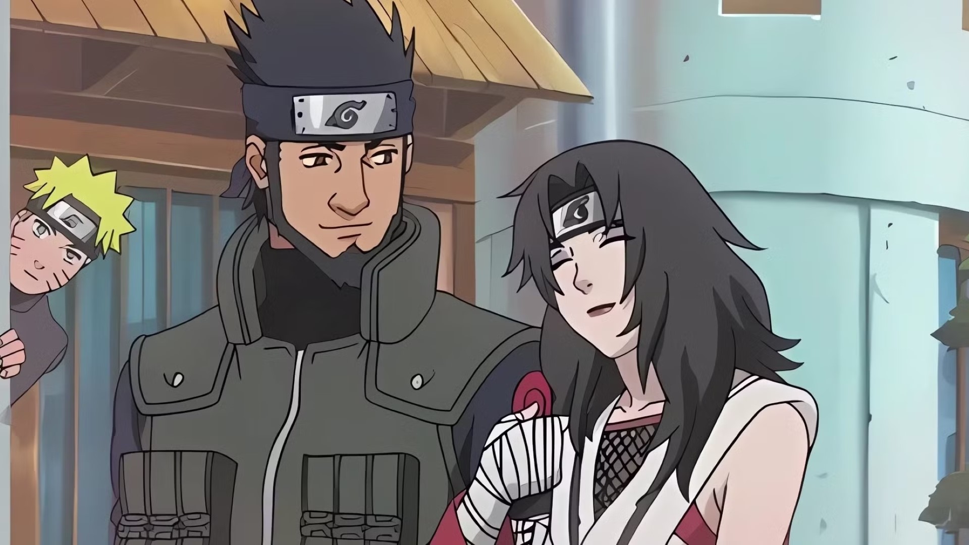 Asuma and Kurenai in Naruto
