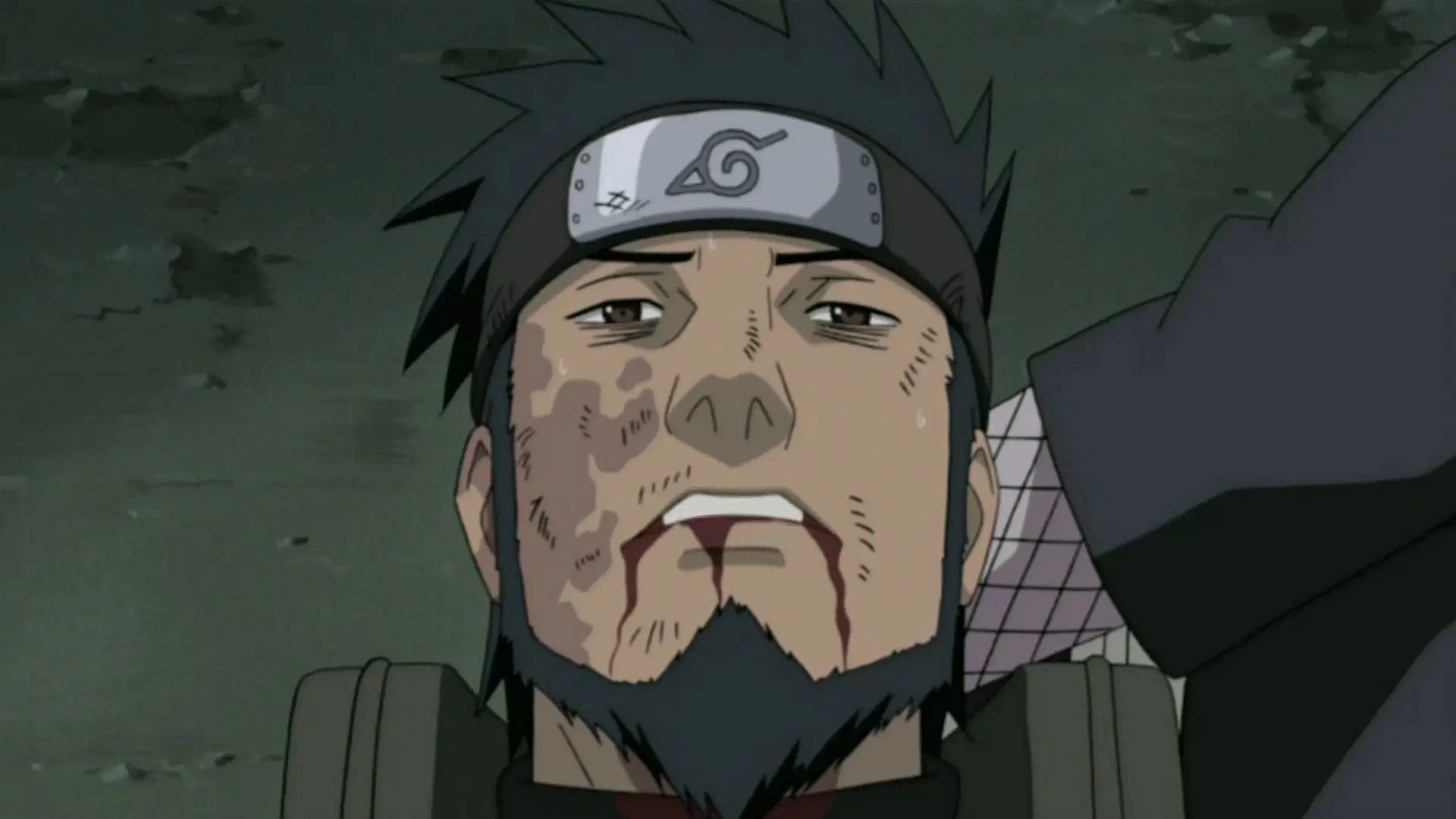 Asuma's death as seen in the Naruto: Shippuden anime (Image via Studio Pierrot)