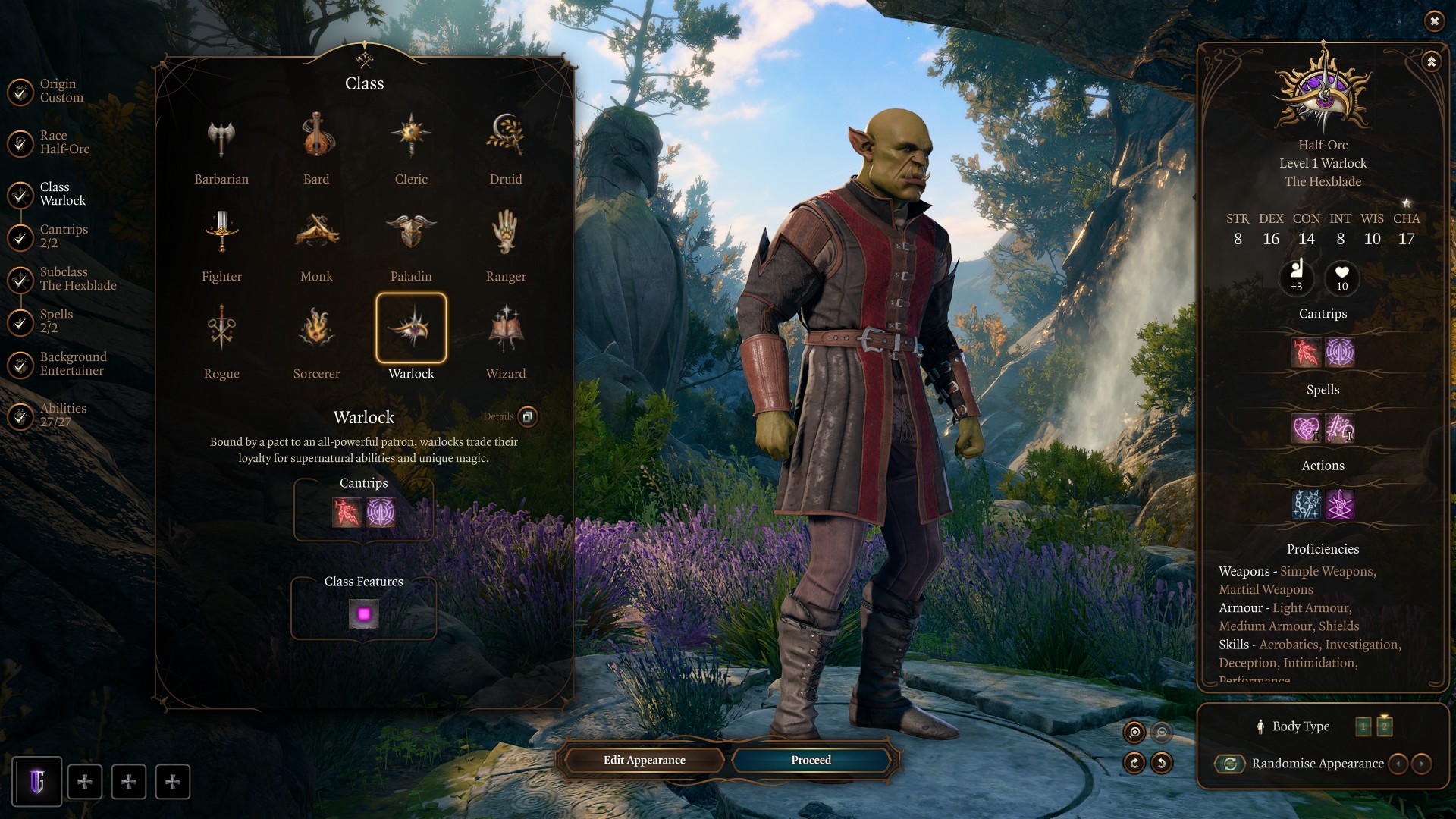 Best Baldur’s Gate 3 Hexblade Warlock Build Character Creation
