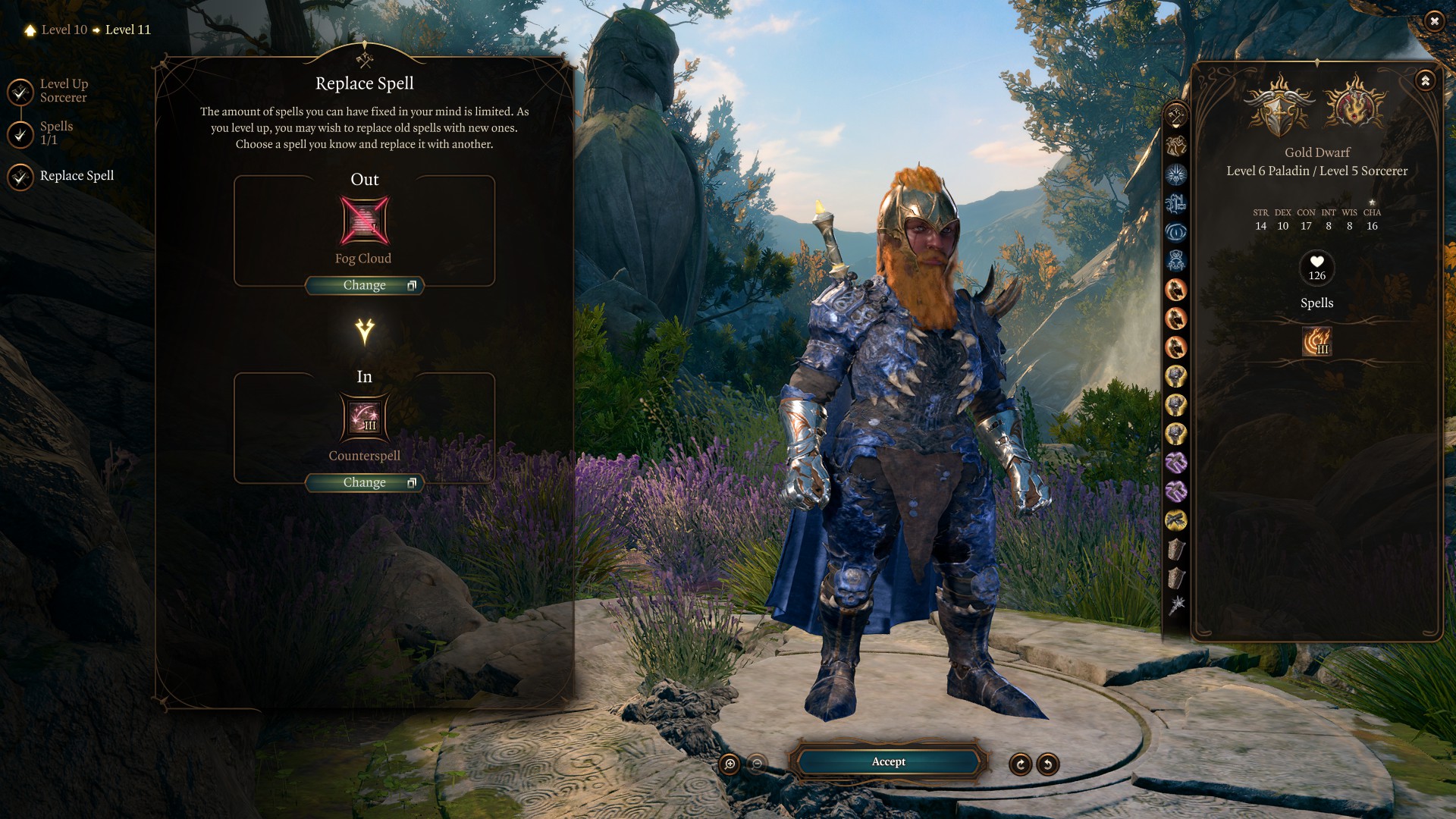 Best Baldur’s Gate 3 Oath of the Crown Paladin Build Level 11