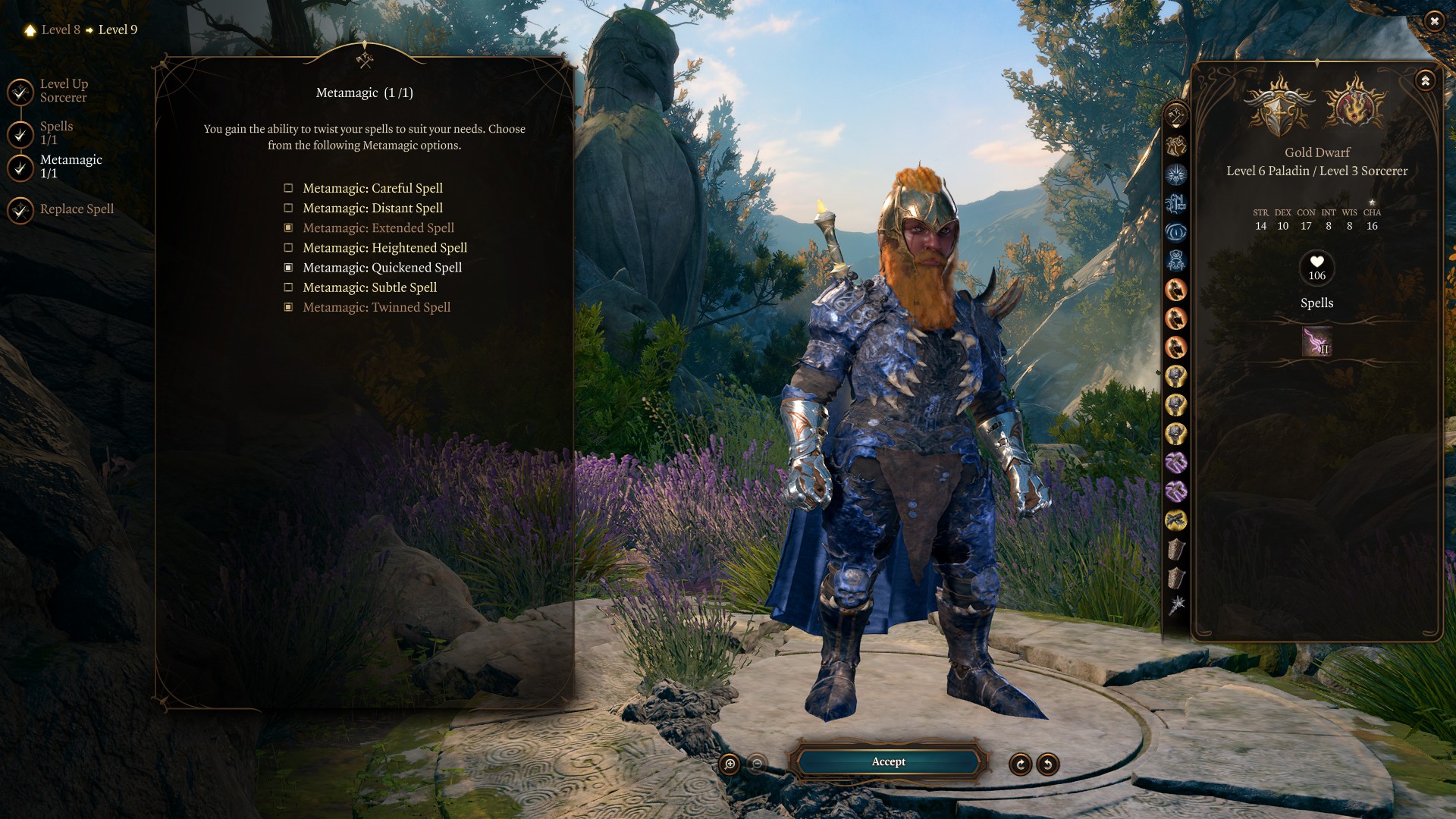Best Baldur’s Gate 3 Oath of the Crown Paladin Build Level 9