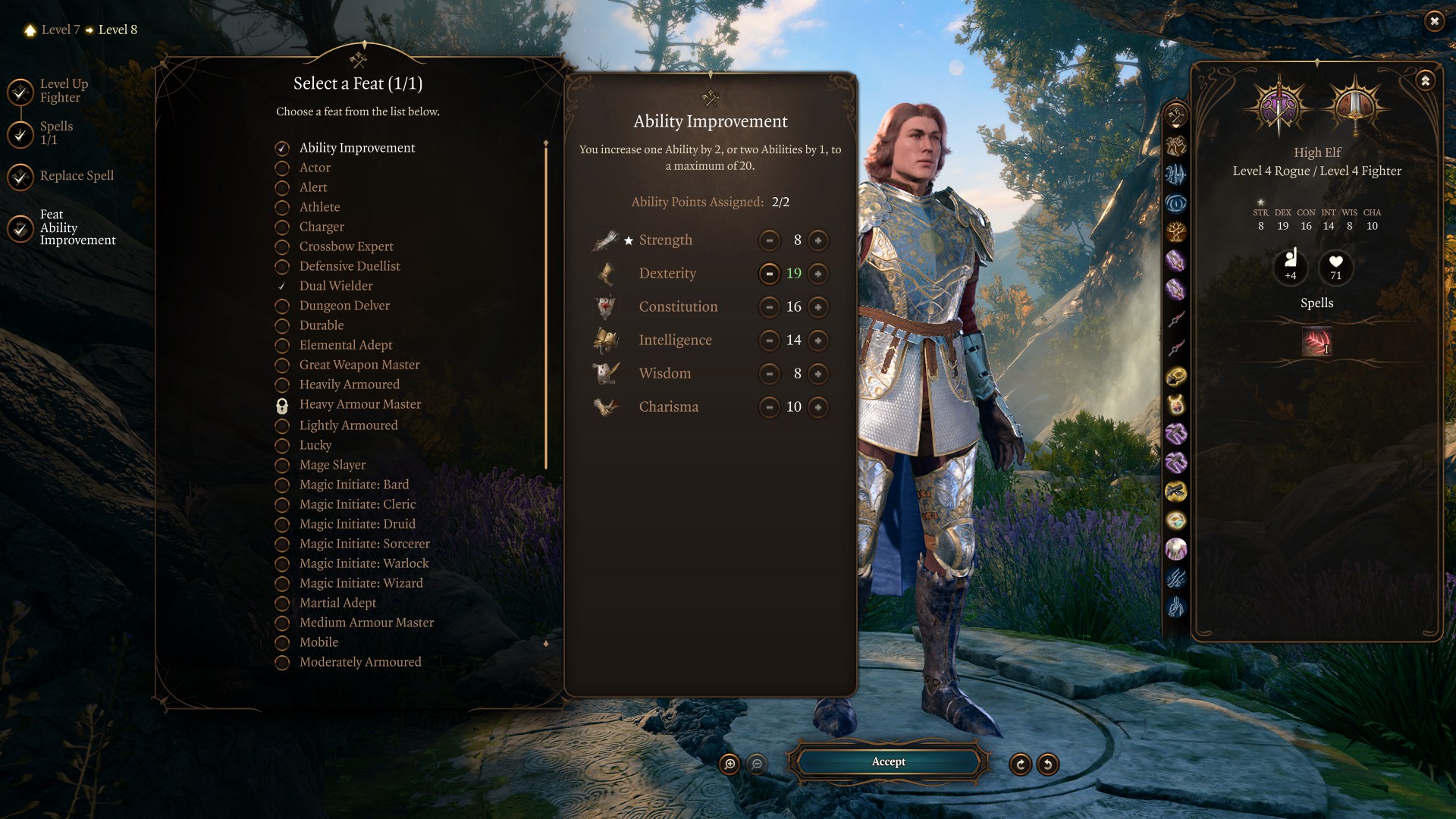 Best Baldur’s Gate 3 Swashbuckler Rogue Build Level 8