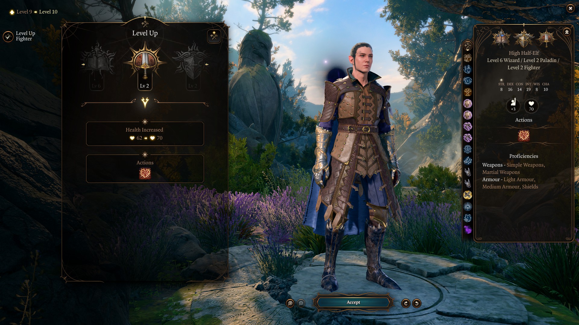 Best Bladesinging Wizard Build Level 10