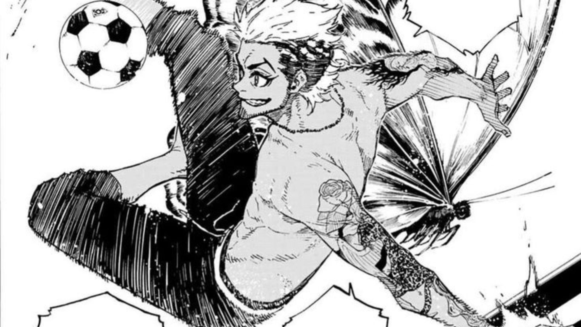 Lavinho as seen in the Blue Lock manga (Image via Kodansha)