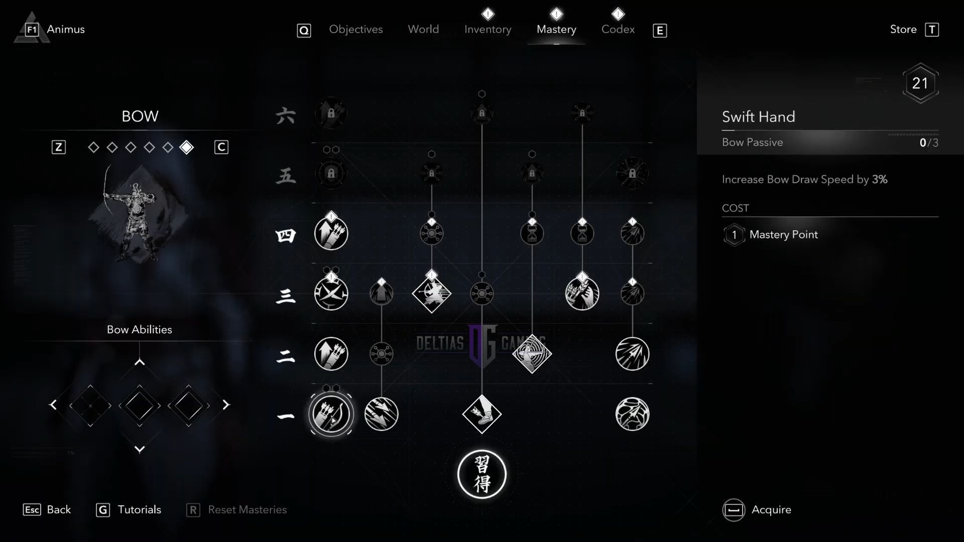 Swift Hand in Rank 1 (Image via Ubisoft, Deltias Gaming)