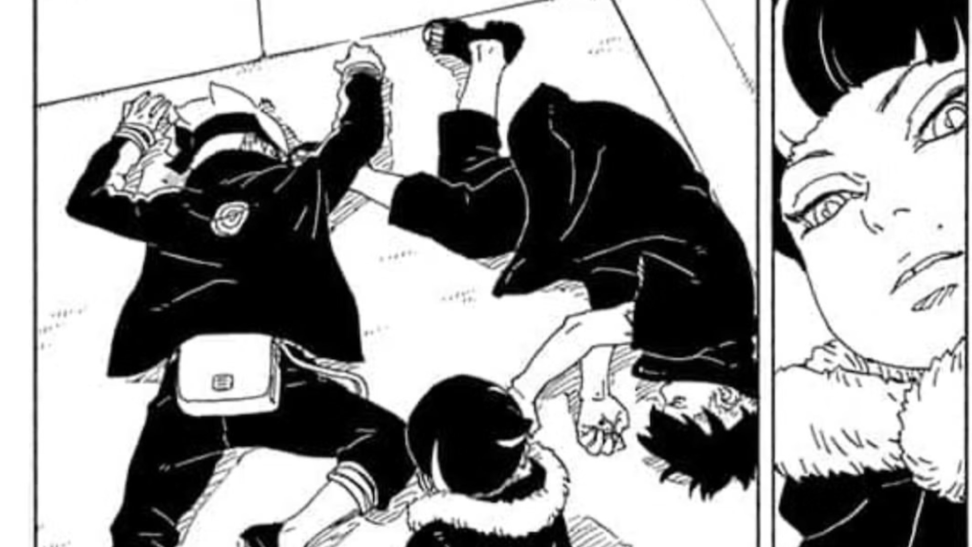Daemon after beating Kawaki and Boruto