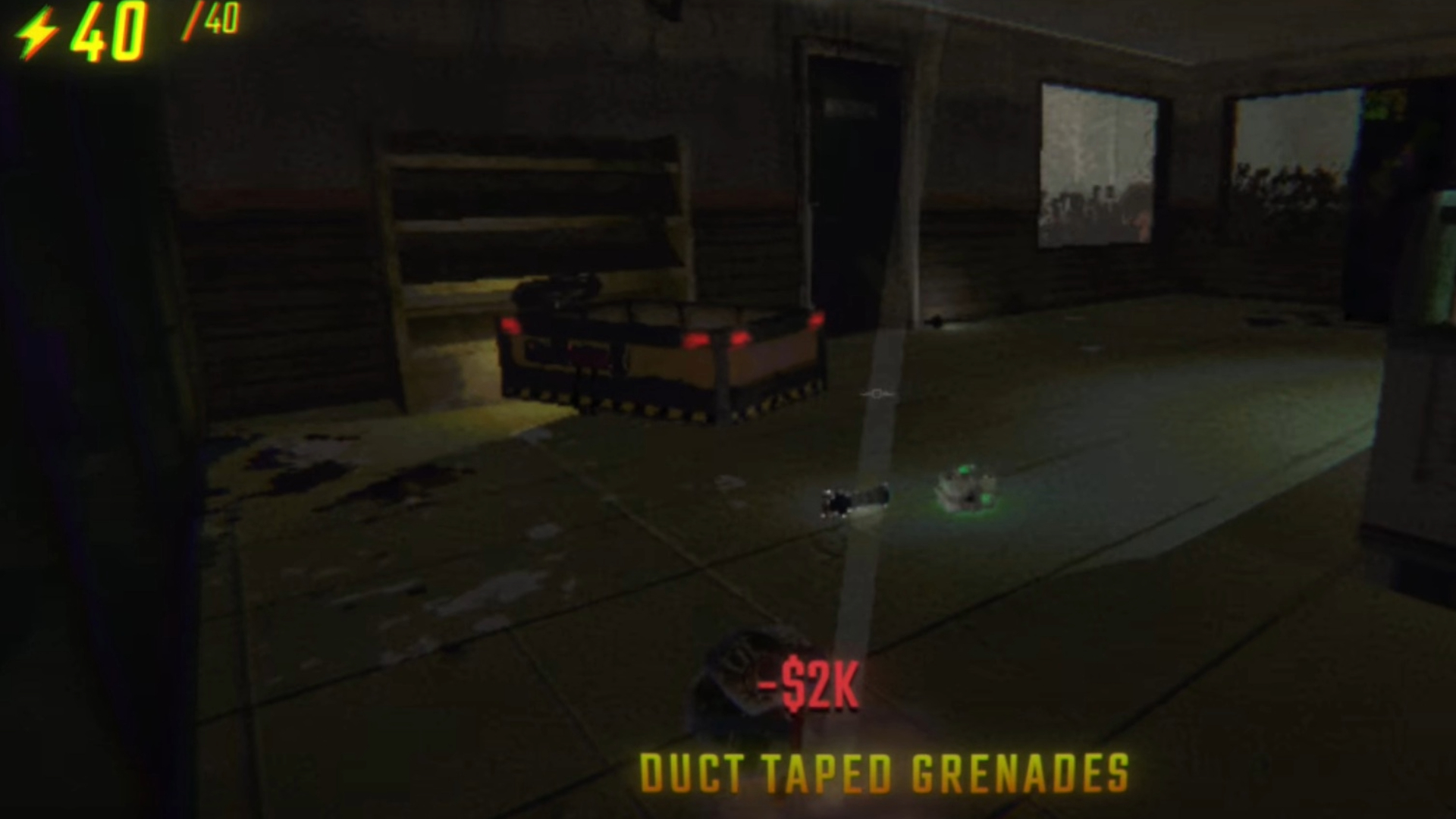 Duct Taped Grenades in the Secret Shop