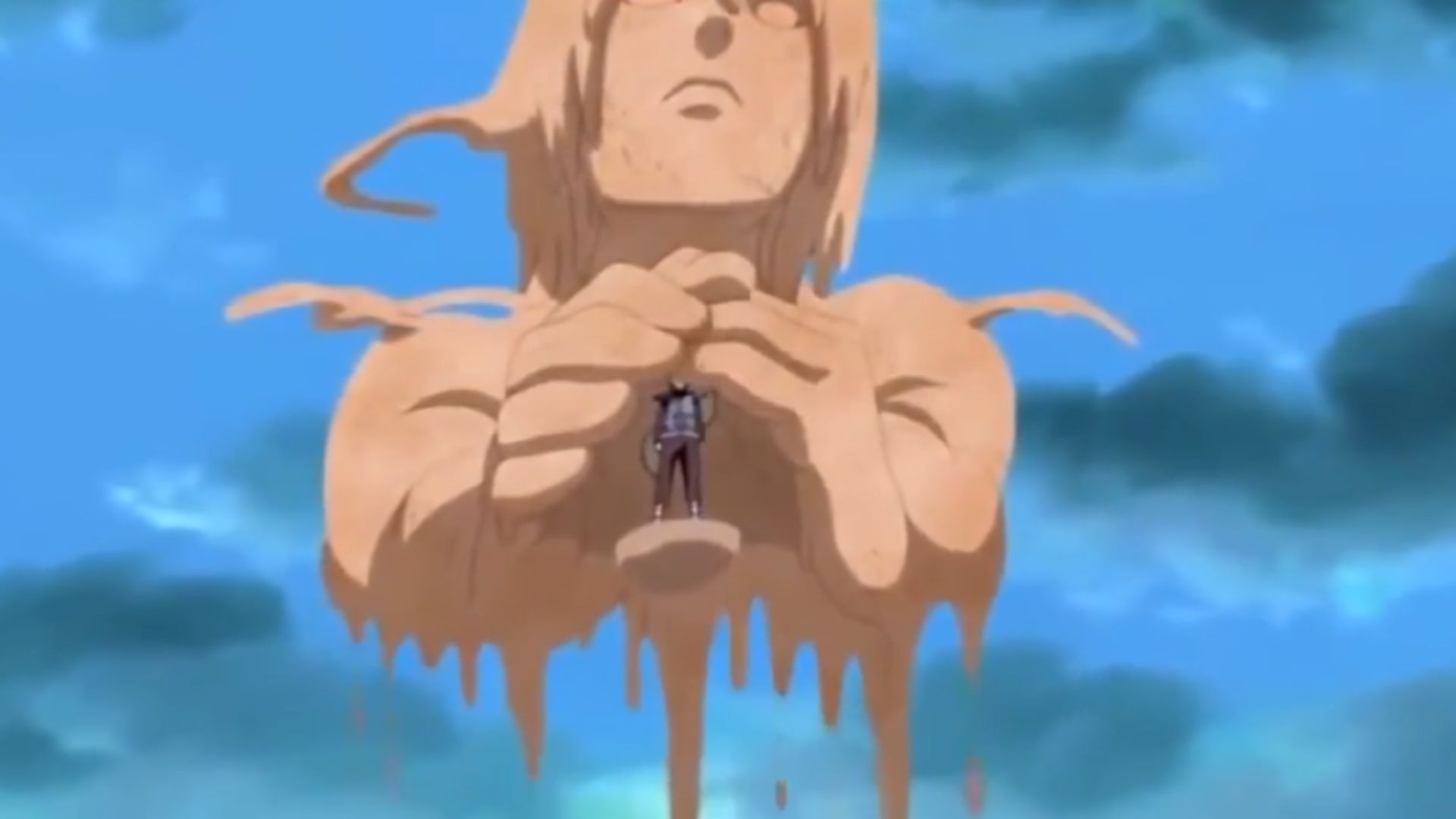 Image of Gaara's mother with his sand