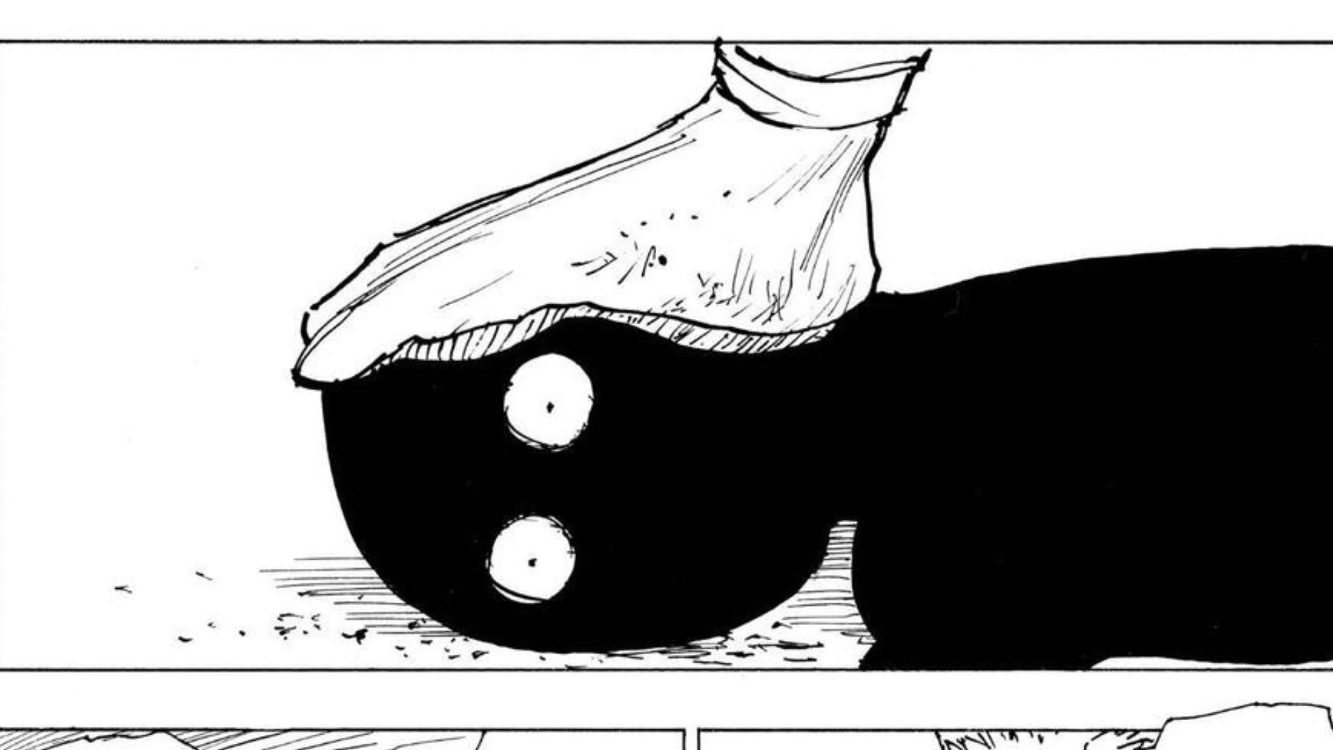 Gyro as seen in the Hunter x Hunter
manga (Image via Shueisha)