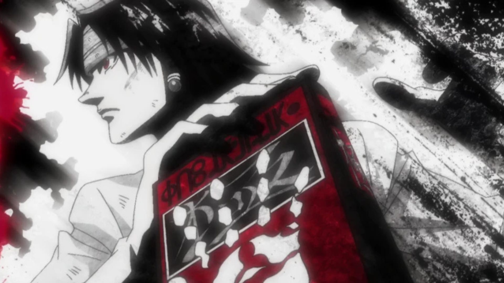 Chrollo and Bandit's Secret as seen in the Hunter x Hunter anime (Image via Studio Madhouse)