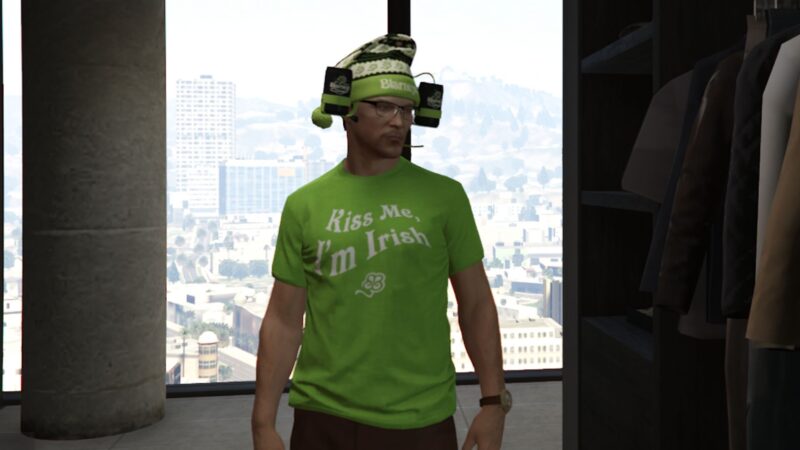 How To Get Blarneys Stout Tee and Blarneys Festive Beer Hat in GTA Online