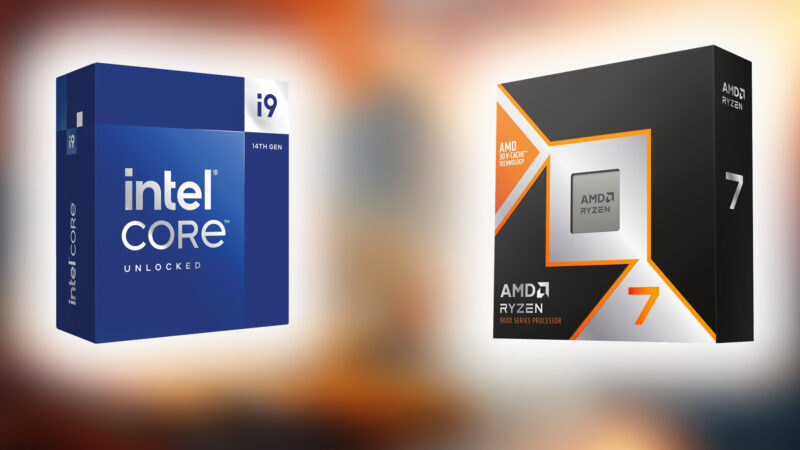 Intel Core i9 14900K vs Amd ryzen7 9800x3d