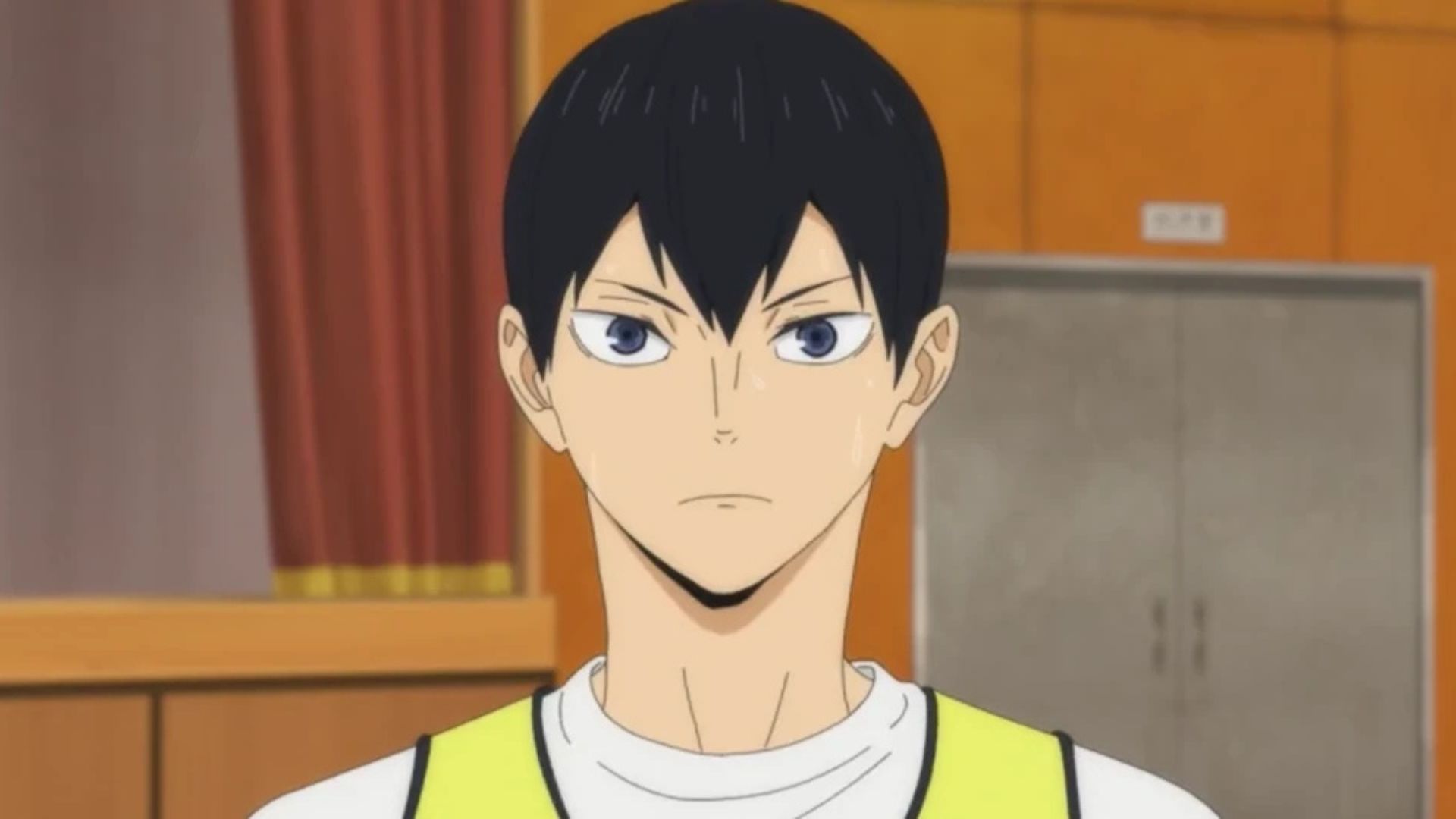 Kageyama as seen in the anime