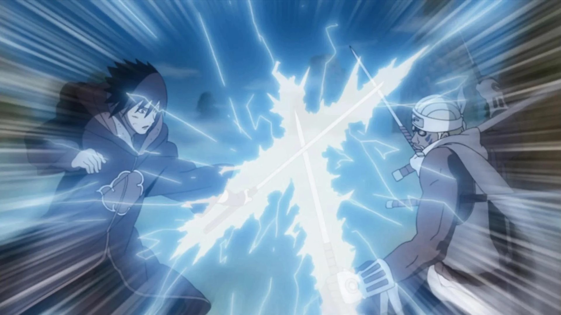 Killer Bee Lighting usage from Naruto
