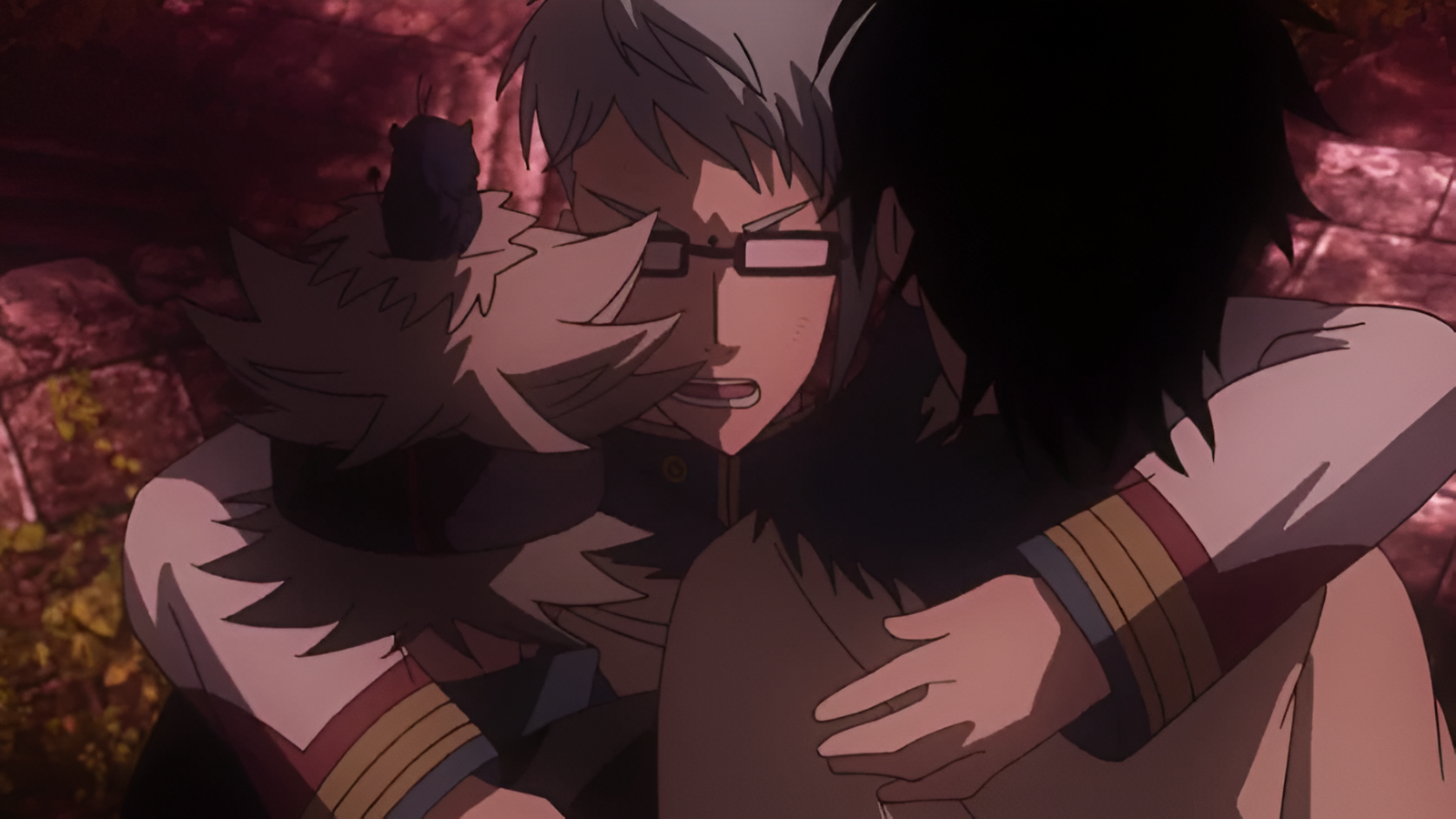 Klaus with Yuno and Asta as seen in anime (Source: Studio Pierrot)