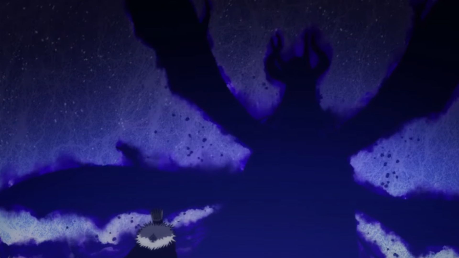 Shadowy Lucifero as shown in the anime adaptation of Black Clover