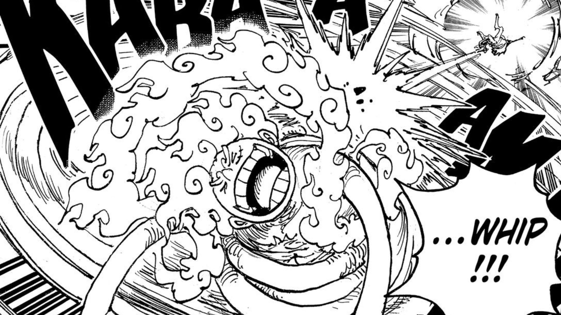 Luffy vs Lucci as seen in the One Piece manga (Image via Shueisha)