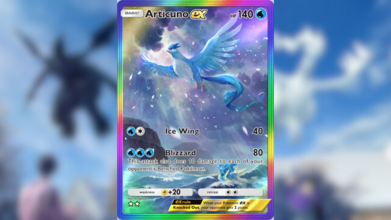 Articuno (Image via The Pokémon Company)