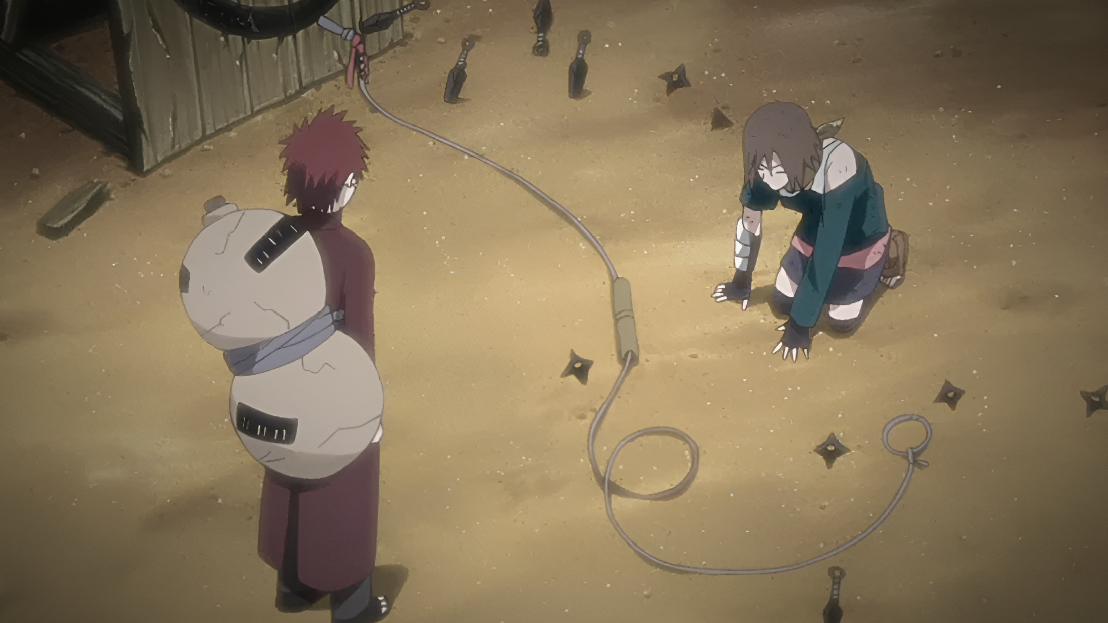 Matsuri and Gaara
