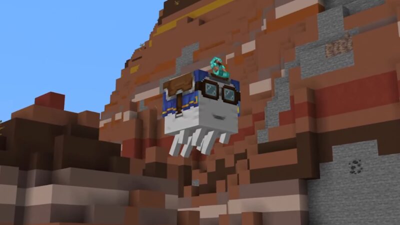 Minecraft How to Craft and Equip Harness For Happy Ghast