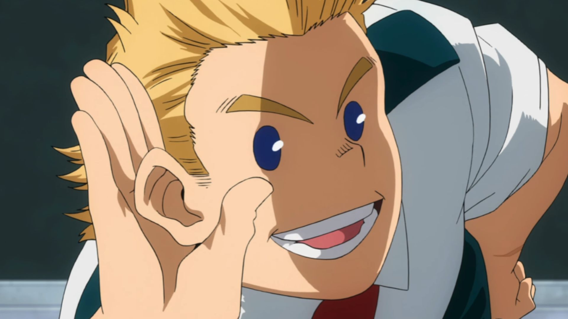 Mirio Togata as seen in the series
