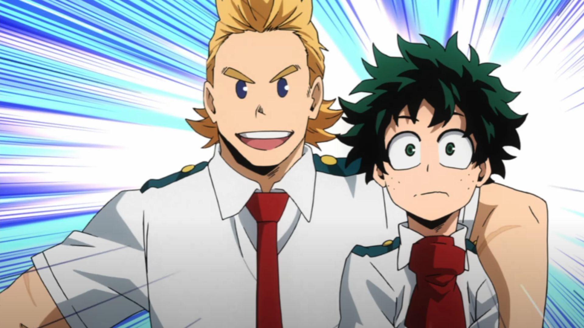 Mirio and Midoriya
