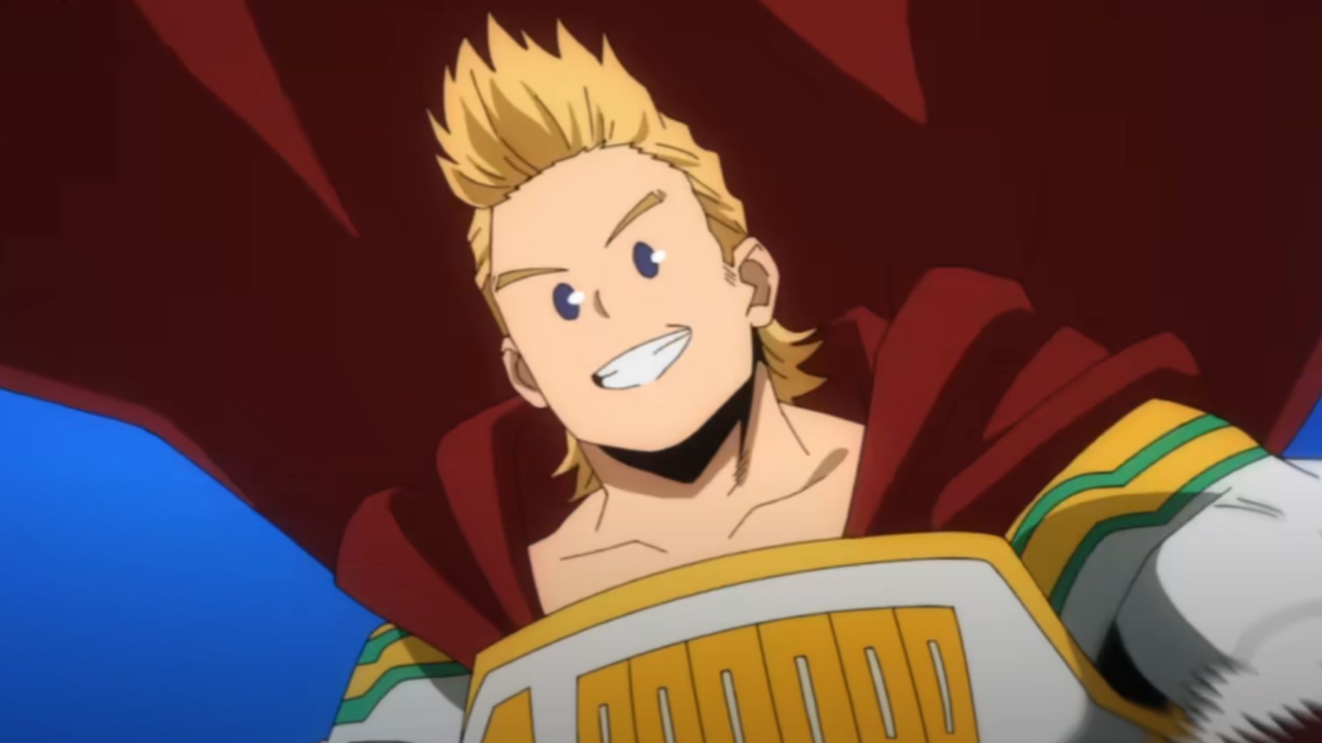 Mirio shine brightly with smile in My Hero Academia