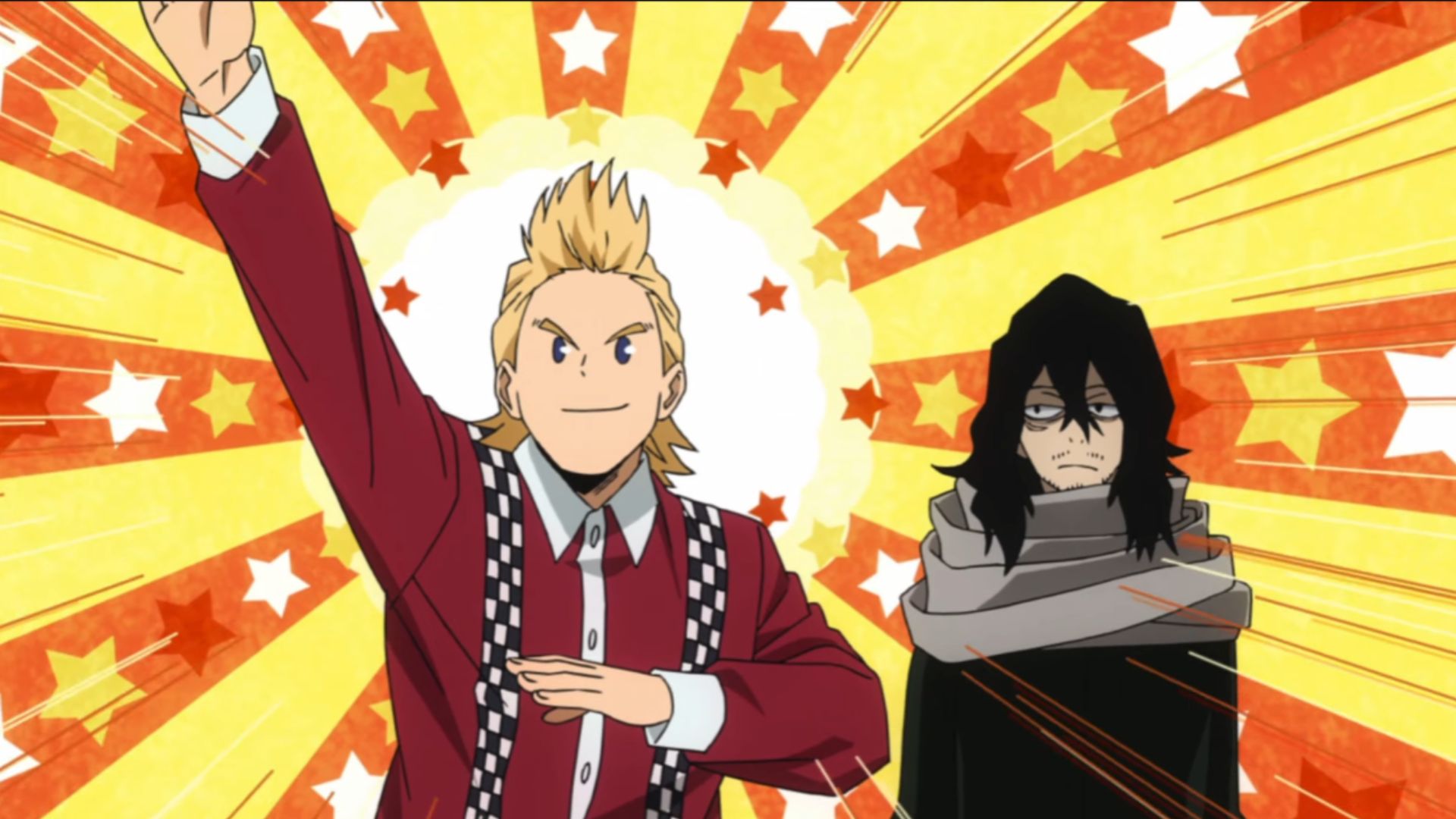 Mirio the optimistic golden boy