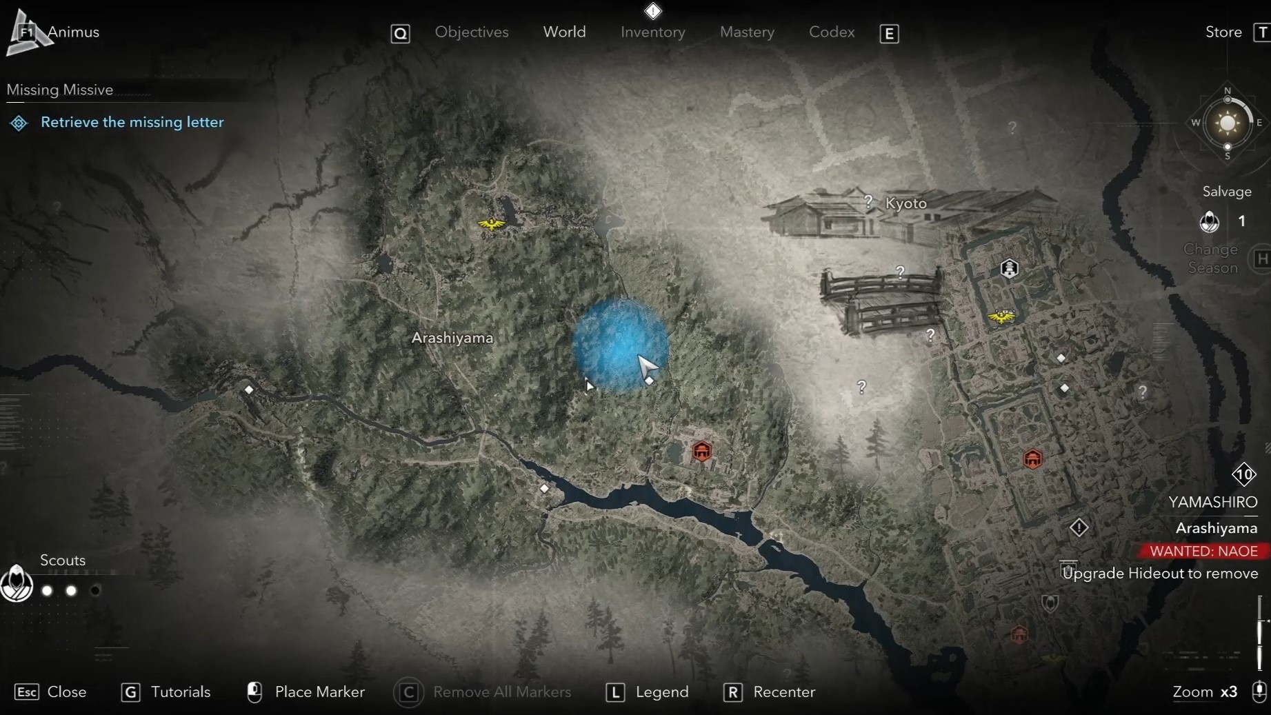 Gennojo location (Image via Ubisoft)