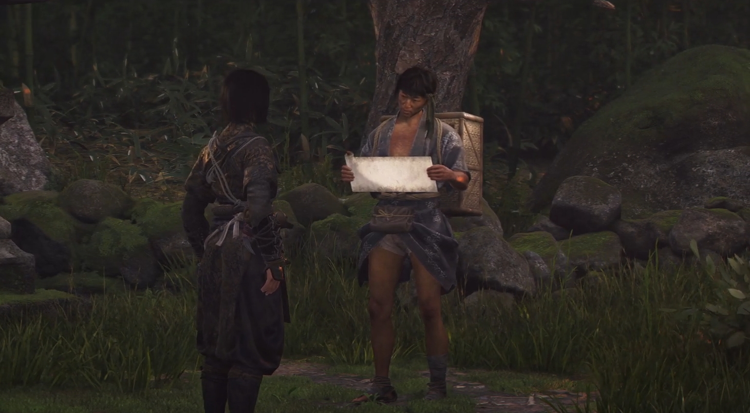 Decoding the letter (Image via Ubisoft)
