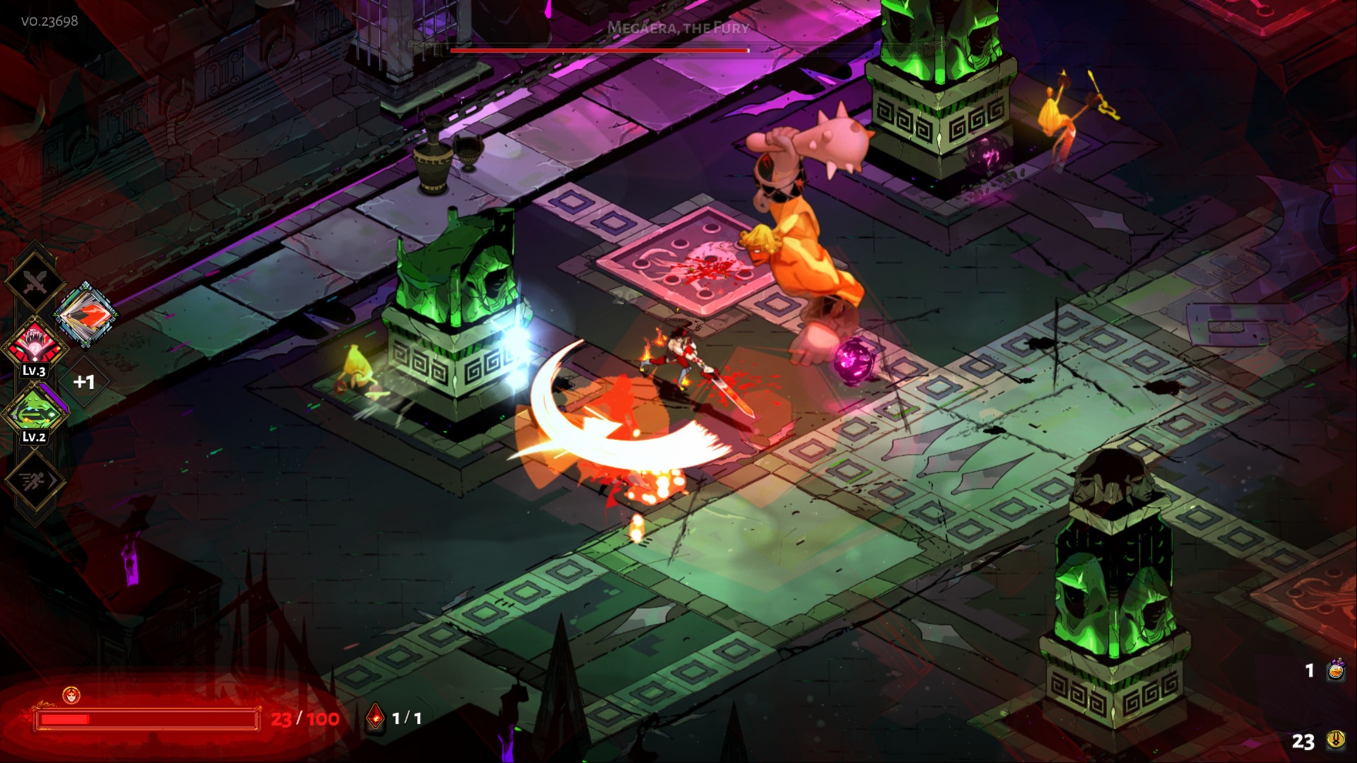 Zagreus attempting escape (Image via Supergiant Games)