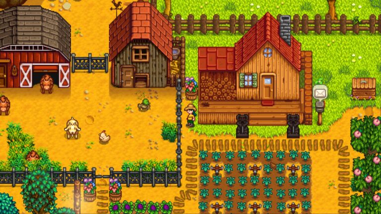 Farming games let you enjoy and relax (Image via ConcernedApe)
