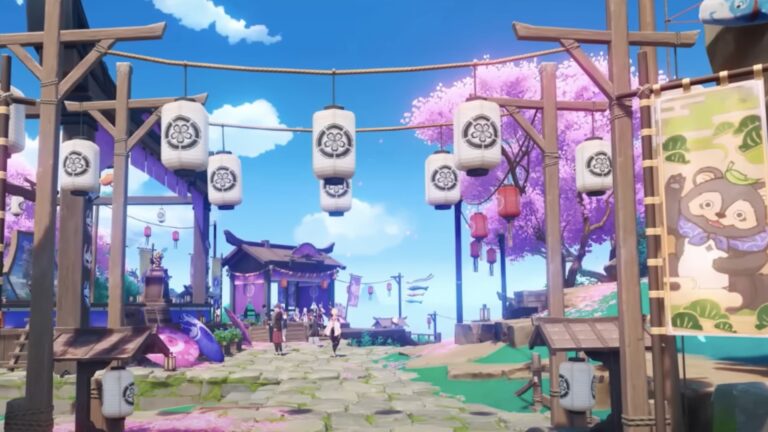 Mikawa Flower Festival in Genshin Impact